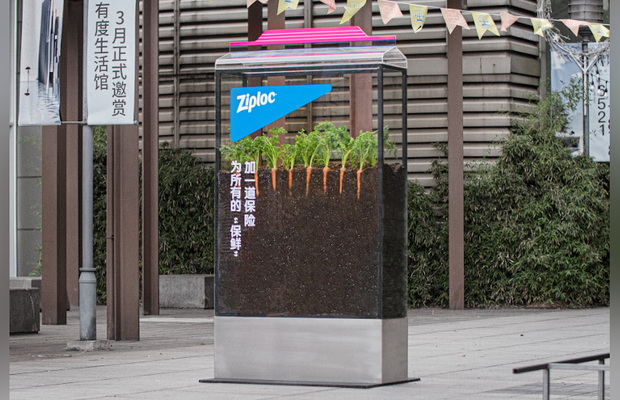 Ziploc Transforms Light Boxes with Signature Seals to Keep Food Fresh Outside