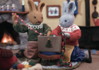 Hornet Gets Warm and Fuzzy for Christmas with Stop Motion Promo for Ingrid Michaelson and Zooey Deschanel