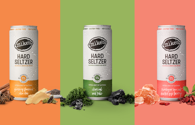 Mike’s Hard Seltzer Goes Naturally Good with Three Health-conscious New Flavours 