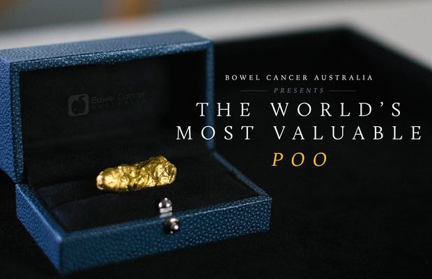 BWM Dentsu Create World’s Most Valuable Poo for Bowel Cancer Australia