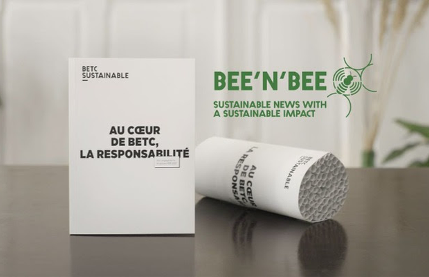 BETC Paris’ Latest CSR Report Is Also a Hotel for Bees