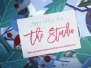the STUDIO Sends More Than a Card This Christmas