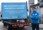 UNICEF Ireland Brings Stark Unfairness of Covid-19 Vaccine Roll Out to Irish Streets 