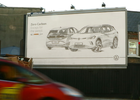 BBDO Dublin Hand Draws an Entire Outdoor Billboard for Volkswagen’s Latest Campaign