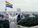 How Drones and a Rainbow Flag Turned a Communist Statue into a Symbol of Equality