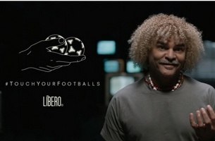 Libero Enlists Football Legend to Encourage Men to Check Their Testicles For Cancer