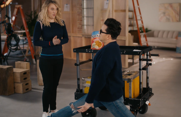 Kate McKinnon and Dan Levy Hilariously Share Their Love of Tostitos Chips and Dip  