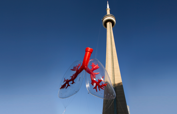 McCann Canada Puts the Health of Canadians Lungs Up in the Air 