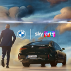 Striking AI Visuals Blend with Futuristic Features for BMW's Sky Arts Collaboration