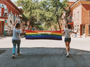 Celebrate a Socially Distant Pride with Fido's Six-Foot Flag 