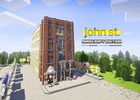 john st. Throws a 20th Anniversary Rager… in Minecraft