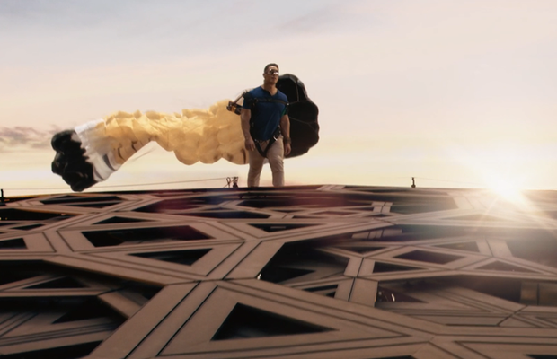 John Cena Makes a Surprise Landing in Abu Dhabi Tourism Spot