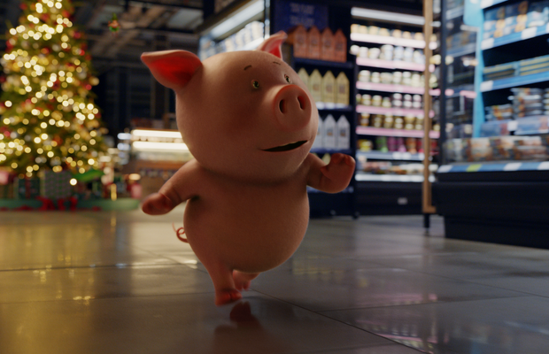 Tom Holland Is Percy Pig in Magical M&S Food Christmas Ad