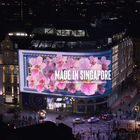 Singapore Comes Alive with Larger Than Life 3D Billboards