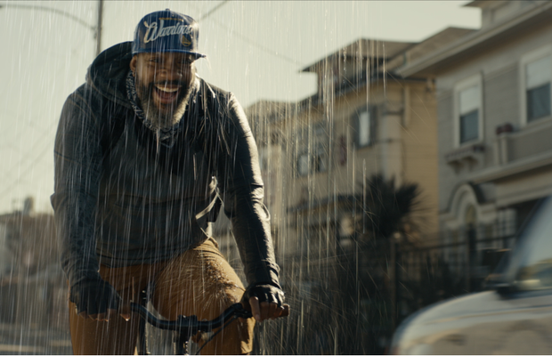The Golden State Warriors Make It Rain in Cool New Spot Celebrating the End of Their Basketball Drought