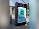 Clear Channel's New Digital Mupi in Port of Barcelona Absorbs Air Pollution  