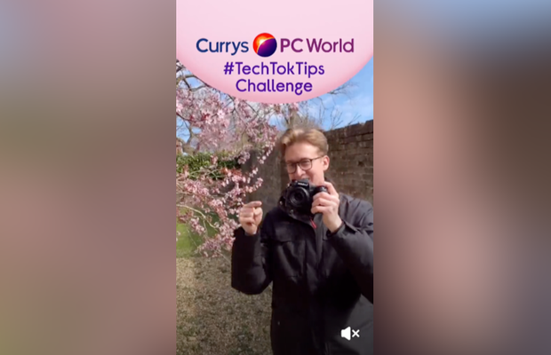 Currys PC World's First TikTok Campaign Calls on Customers to Share Top Tech Tips