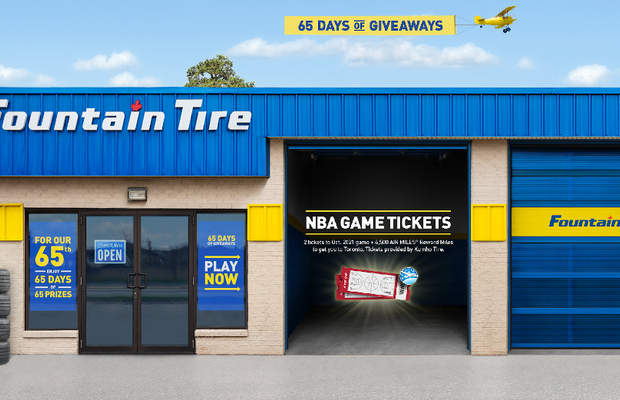 Fountain Tire Celebrates 65th Anniversary with 65 Days of Prizes