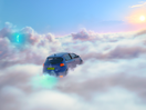 Flying Electric Cars Are the Stars in Creature's Campaign for Onto
