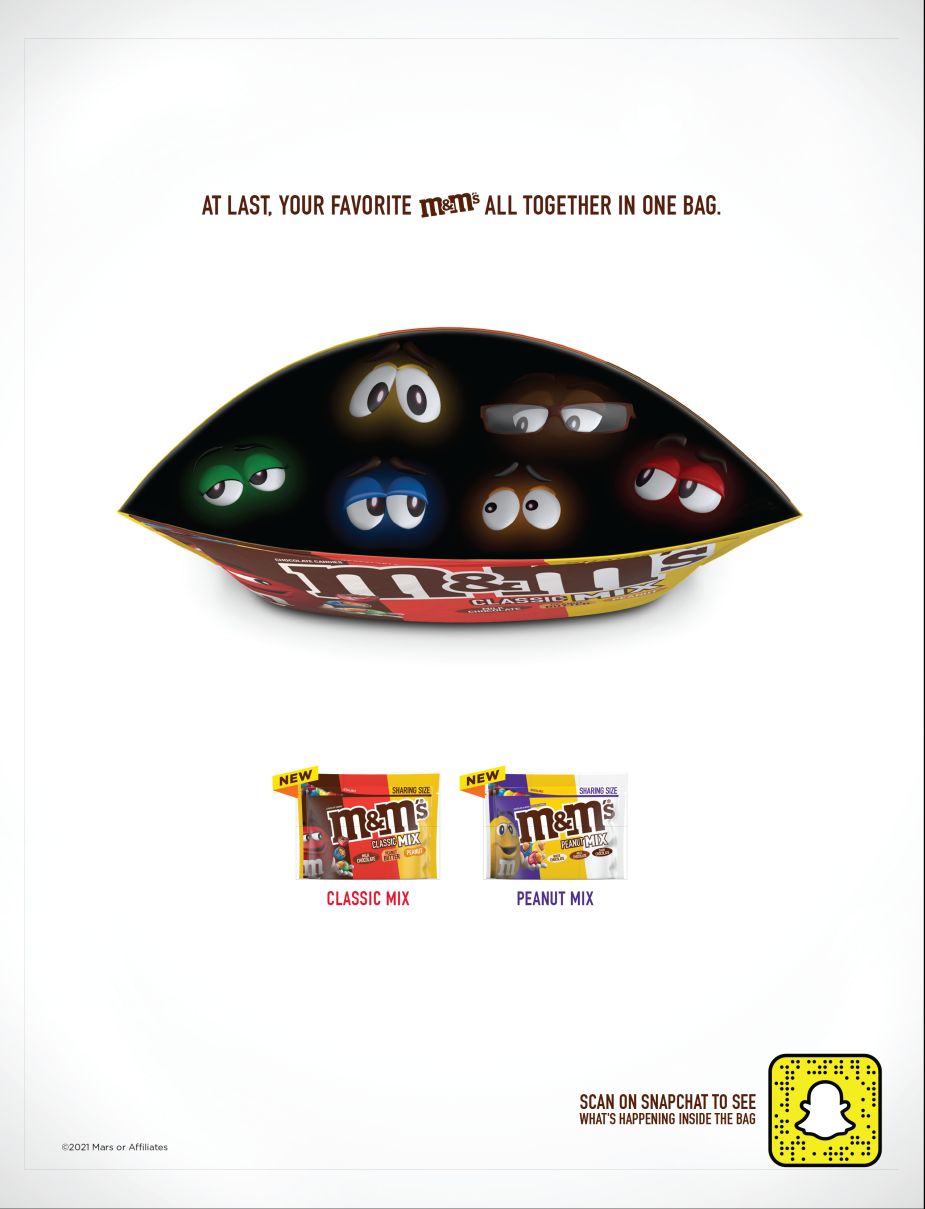 M&M's gets personal with limited edition packs for The US Oscars