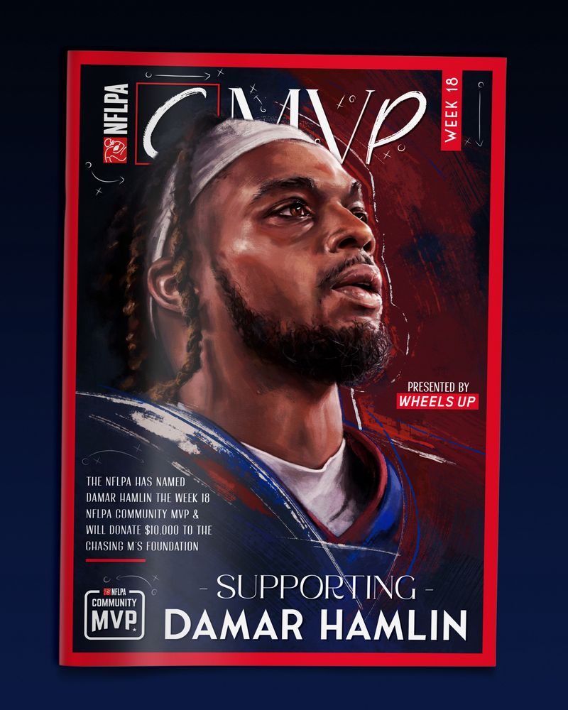 Damar Hamlin a finalist for NFLPA community award, Sports