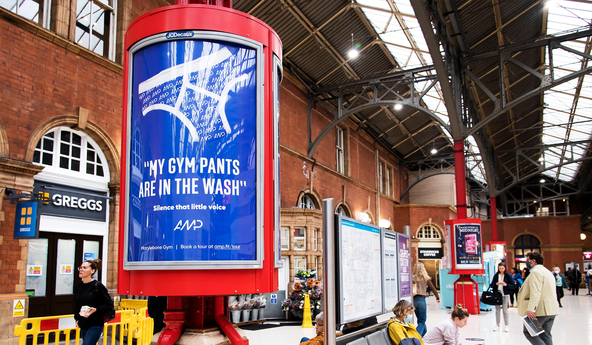 AMP Athletic Gym - Ad Campaign by Mellor&Smith - Paul Mellor