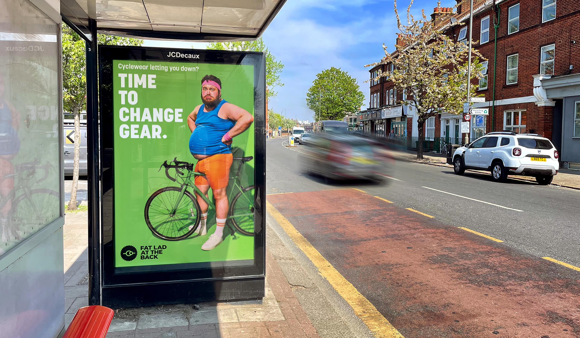 Fat Lad At The Back - Time To Change Gear - Ad Campaign by Mellor&Smith - Paul Mellor