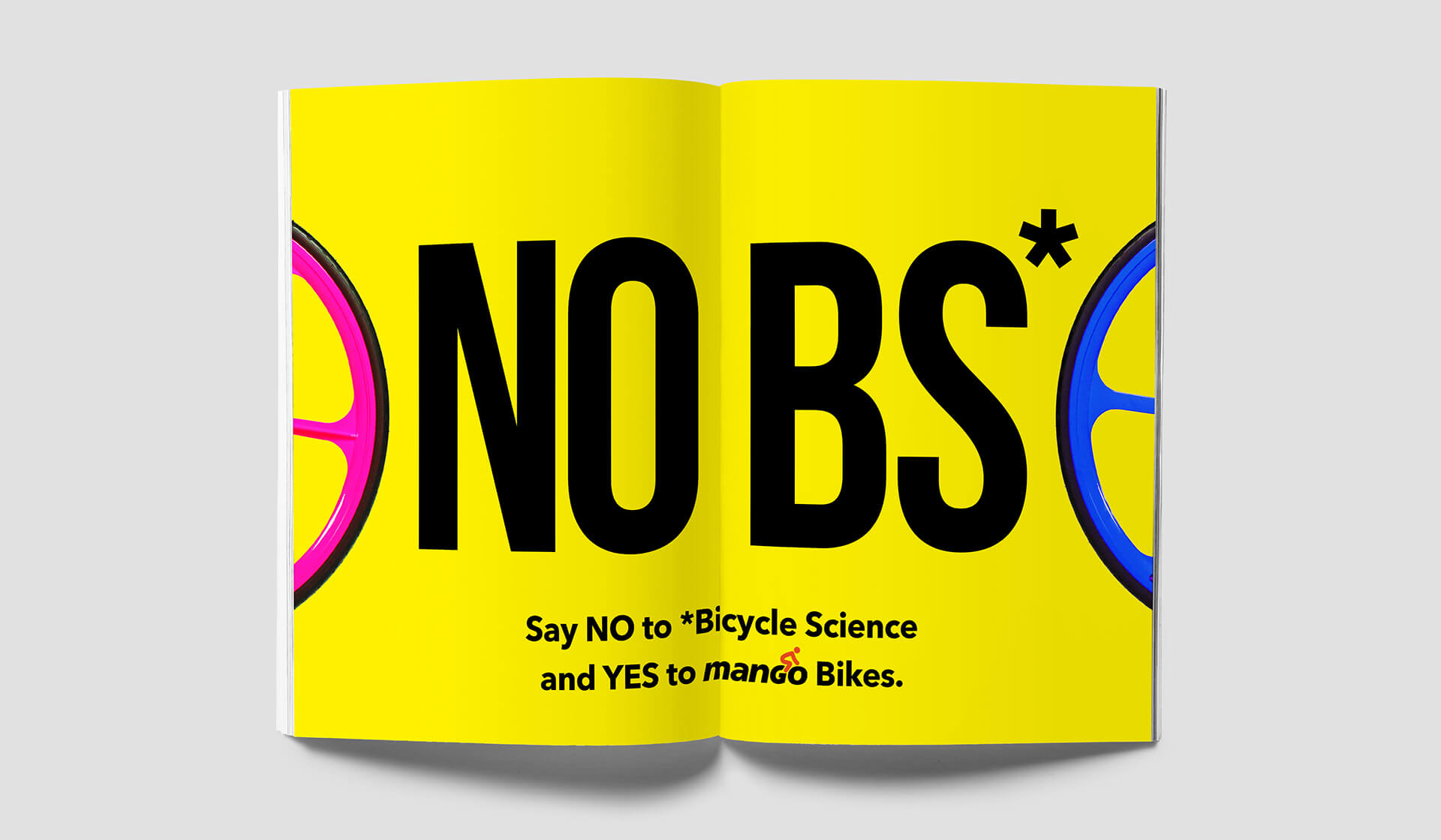 Mango Bikes - NO BS - Ad Campaign by Mellor&Smith - Paul Mellor