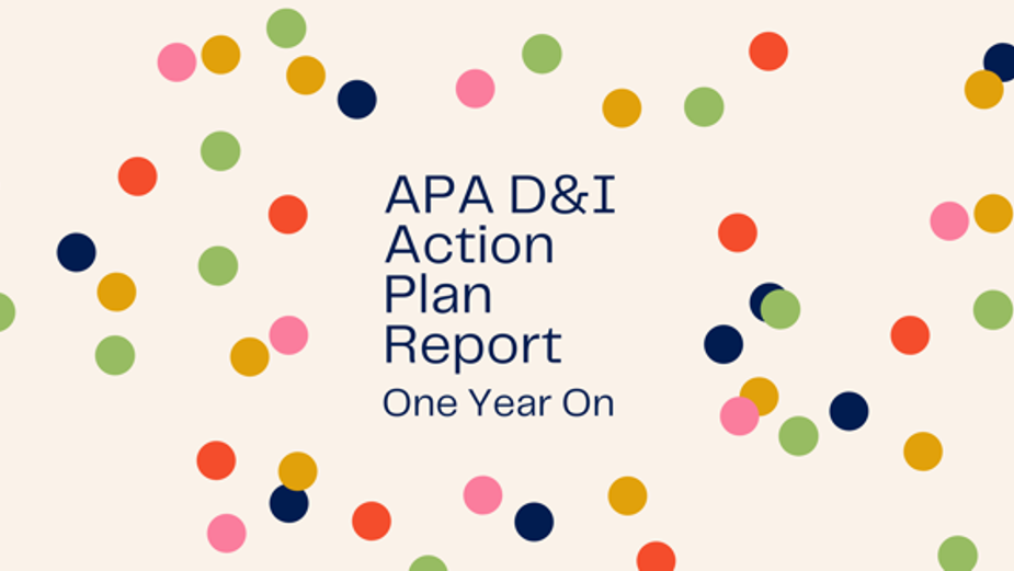 APA Updates Status on D&I in Action Plan Report