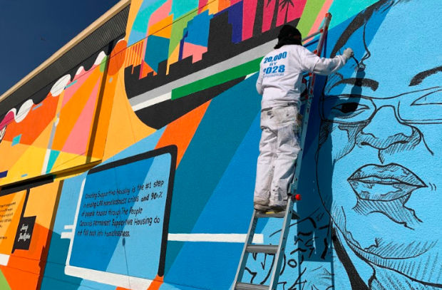 72U's 'Dear Neighbor' Murals Address the Need for Supportive Housing in LA
