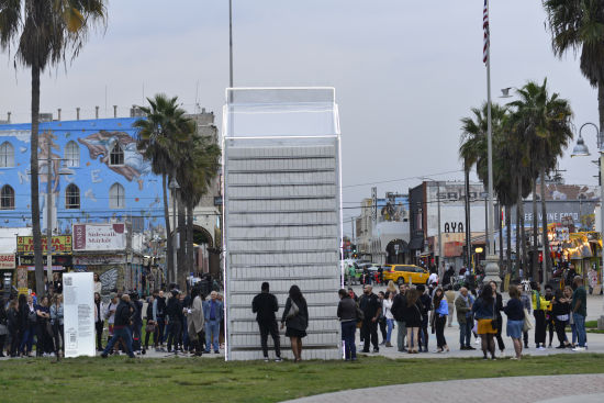 This Venice Beach Installation Highlights the 14,000 Children Detained by the US Government