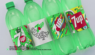 7UP's New Packaging by BBDO India Celebrates Brand's Unique Heritage