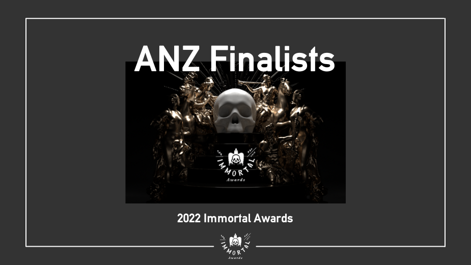 Three Projects Receive Finalist Status from The Immortal Awards ANZ Judging Day