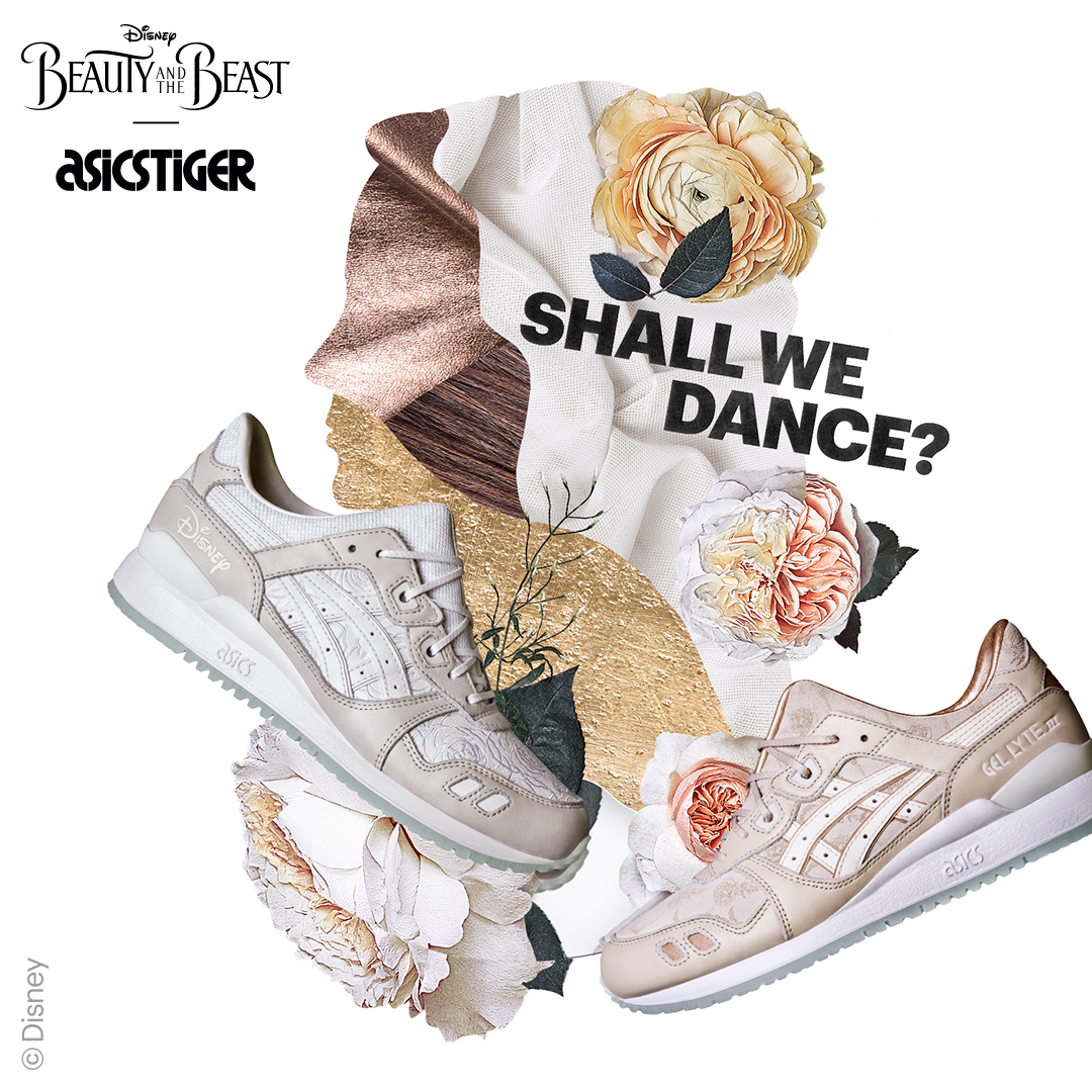 ASICS Tiger x Disney Launch Limited Edition Beauty and The Beast Sneakers