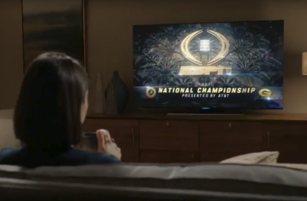 New DIRECTV Ad Integrated Seamlessly with NCAA Football Coverage