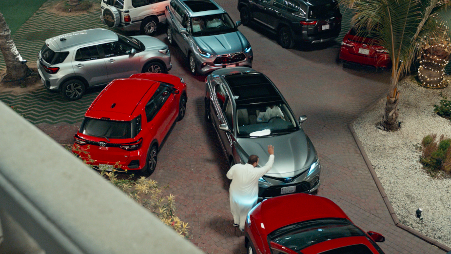 A Ramadan Party Spills into the Car Park in Abdul Latif Jameel Motors Joyful Film