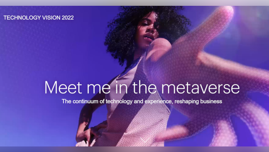 Accenture Announces Technology Vision 2022: 'Metaverse Continuum' 