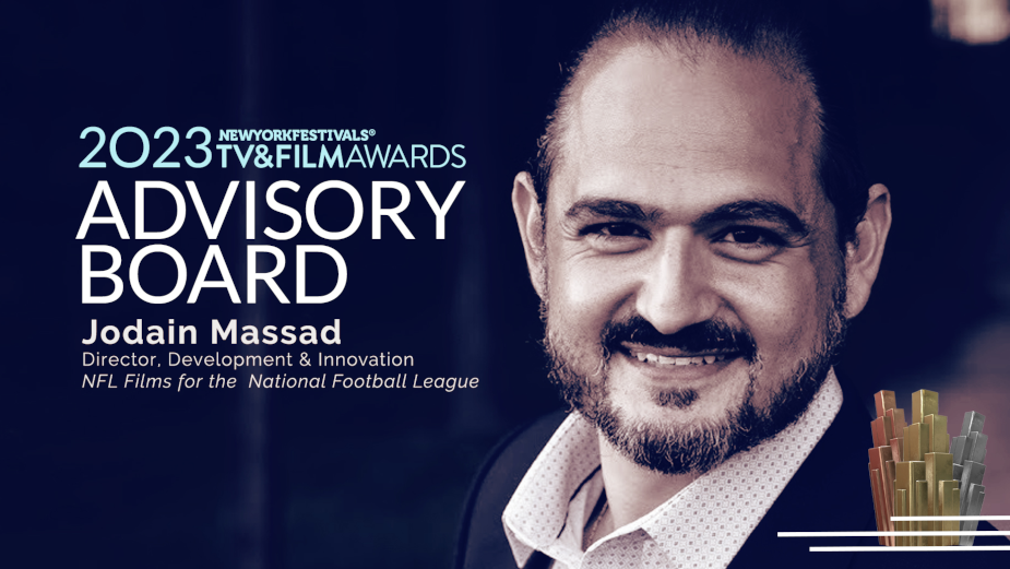 Jodain Massad Joins New York Festivals TV & Film Awards Advisory Board