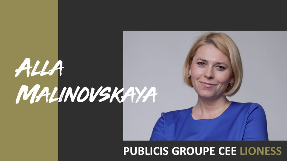 5 Question with Publicis Groupe CEE Lioness: Alla Malinovskaya