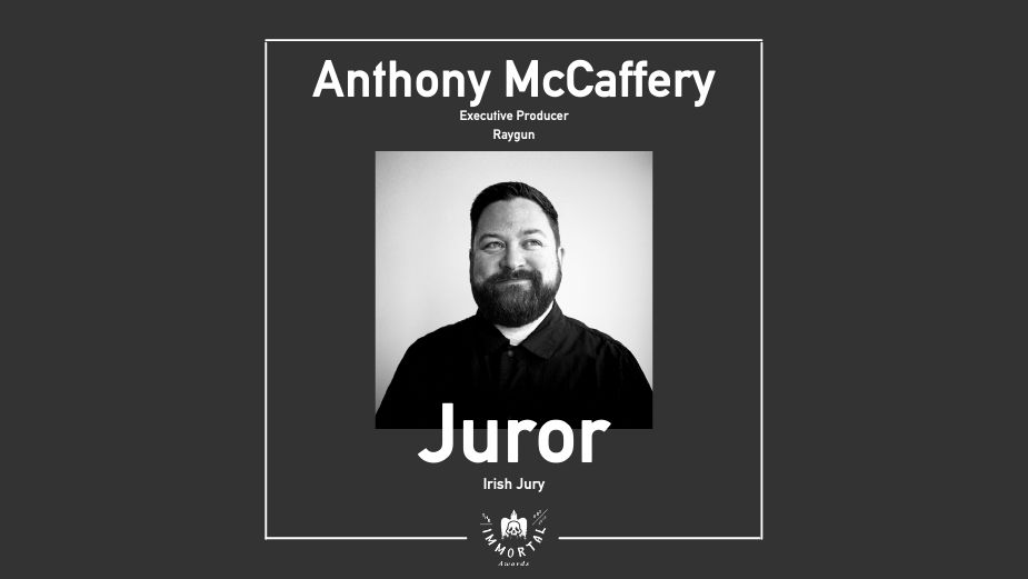 Raygun's Anthony McCaffery Joins The Immortal Awards Jury