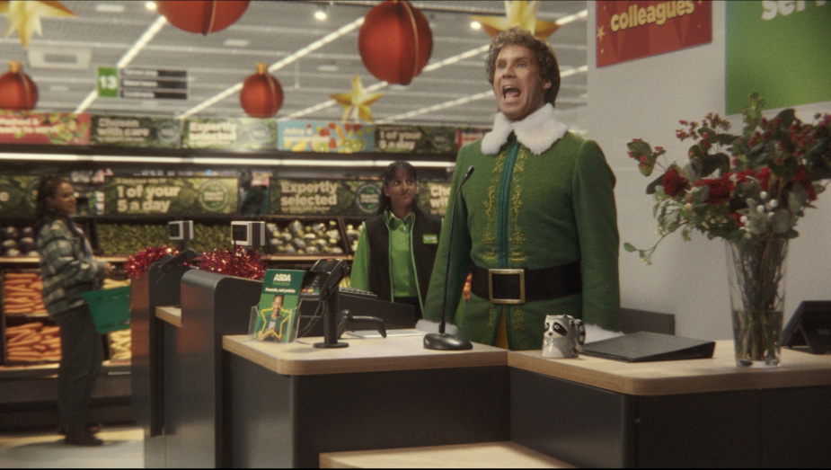 Will Ferrell as Buddy the Elf Stars in Asda’s Christmas Ad