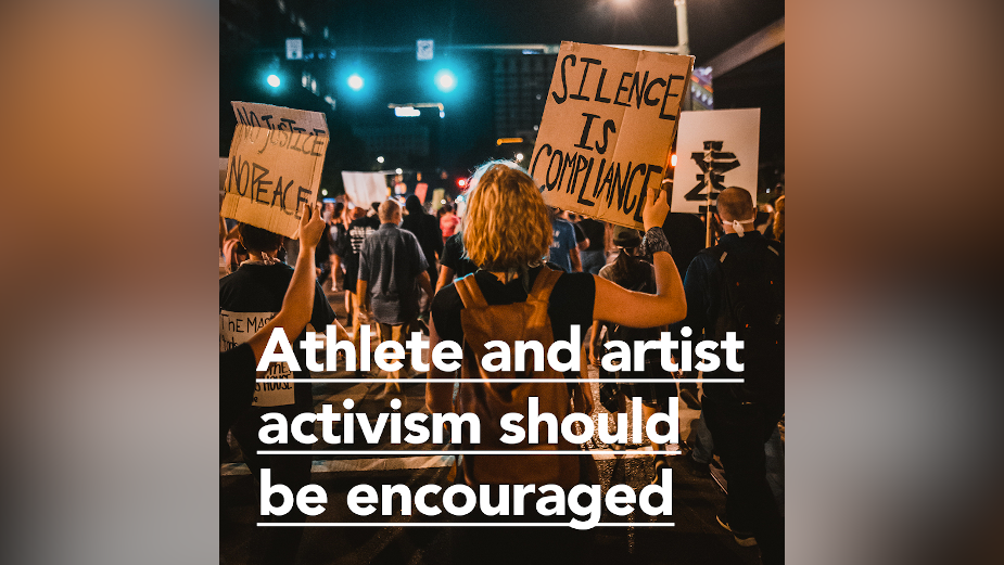 Athlete and Artist Activism Should be Encouraged