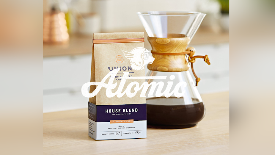 Atomic Wins Union Hand-Roasted Coffee Creative Business