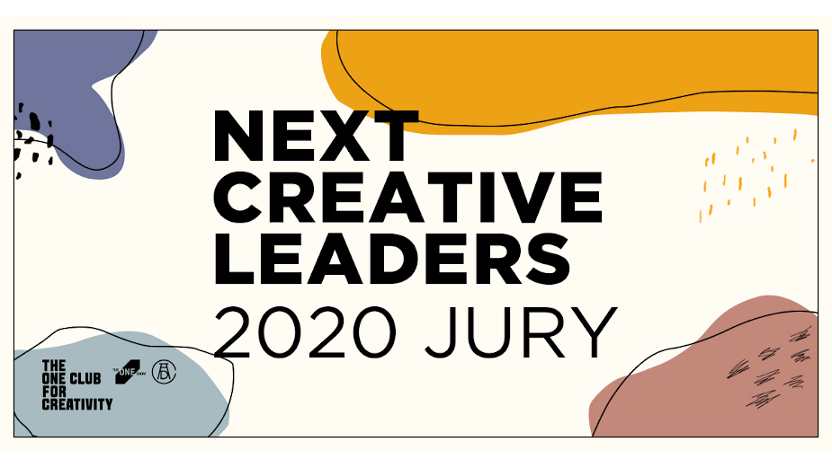 The One Club and The 3% Movement Announce Global Jury For Next Creative Leaders 2020