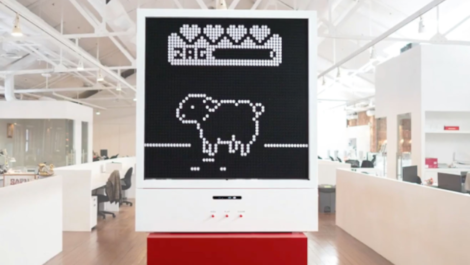 Virtual Pet That Needs Feeding, Entertaining and Cleaning up after Welcomes BBH Singapore Staff Back to the Office