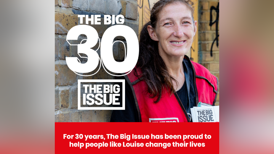 Christopher Eccleston Marks The Big Issue’s 30th Birthday Special Vendor Takeover Edition 