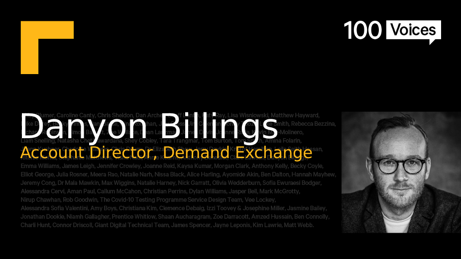 BIMA100 Voices: Danyon Billings