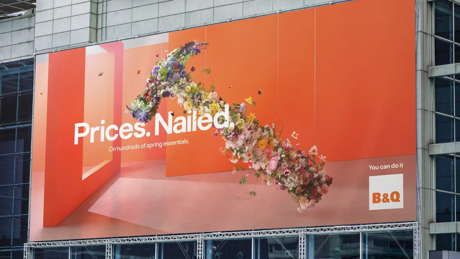 B&Q Continues to Make Value Artful with Iconic Installation Welcoming Spring