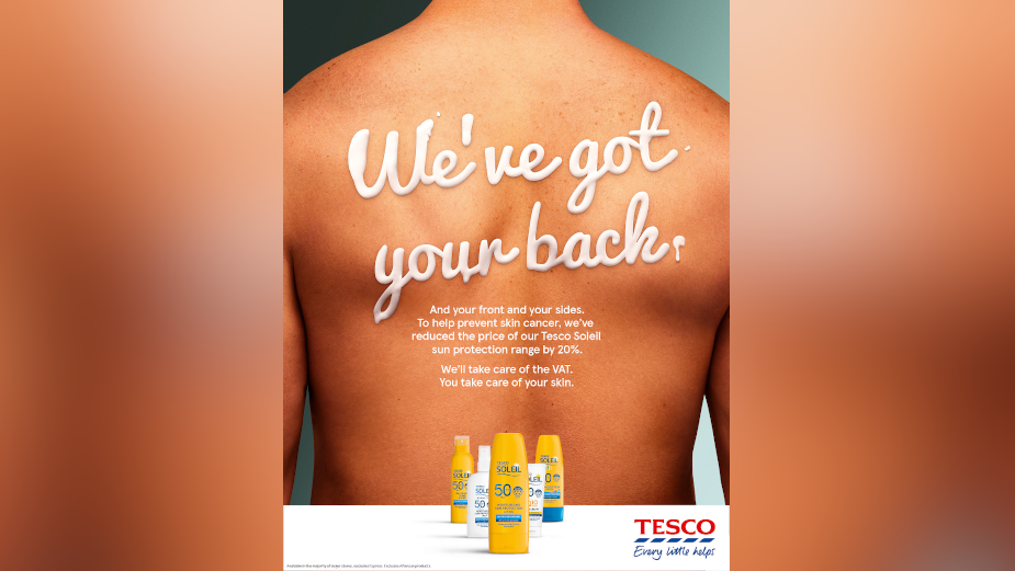 Tesco Takes Care of the Soleil Sun Range VAT to Help the UK Stay Sun Safe 