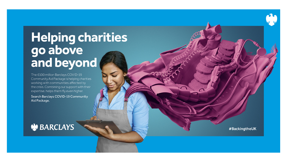Barclays Partners with M&C Saatchi on London Underground Creative to Gift Ad Space to UK Charities 